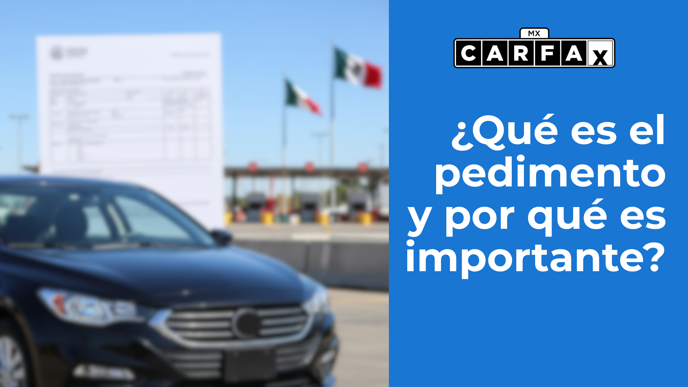 ¿Qué es el pedimento y por qué es importante?